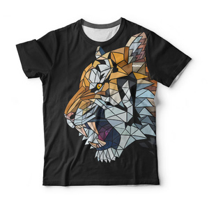 T-shirts pour hommes de haute qualité à imprimé numérique vintage, tissu modal/coton 200 grammes, col rond, style décontracté, séchage rapide - Product Image 1