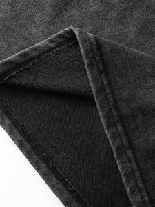 Camisetas de Fitness de Algodón y Lona de 350 g/m² para Hombre, Impresión de Logotipo Personalizado, Corte Regular, Lavado Ácido, Cuello Redondo, Estilo Formal - Product Image 6