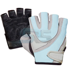 Gants d'haltérophilie de fitness demi-doigt pour hommes avec logo personnalisé 2025 Gants d'entraînement avec une adhérence supplémentaire Gants de gymnastique respirants - Product Image 1