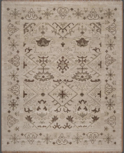 Tapis artisanal de luxe, doux, noué à la main, multicolores, design moderne à nœuds, pour salon, hôtel, bureau, usage commercial et résidentiel. - Product Image 2