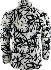 Veste en laine respirante OEM pour hommes avec poche avant et mode américaine personnalisée - Product Image 3