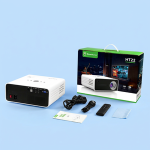 Proyector Inteligente Android VOPLLS HT22 4K Premium al por Mayor, Proyector LCD de 500 Lúmenes para Cine en Casa, Portátil, con 4GB de RAM y 16GB de ROM - Product Image 3