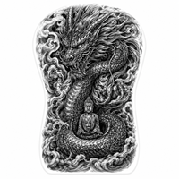 Tatouages Temporaires Grand Format pour Dos Entier 48x34cm – Transfert Réaliste, Imperméable, pour Femme, Art Corporel