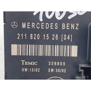 CENTRALINA PUERTA TRASERA IZQUIERDA MERCEDES Clase E Sedán W211 2ª Serie A2118201526 (07>) - Product Image 3