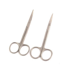 Juego de instrumentos quirúrgicos médicos avanzados Tijeras de IRIS de acero de alta calidad con hoja recta Tijeras de IRIS eléctricas manuales - Product Image 2