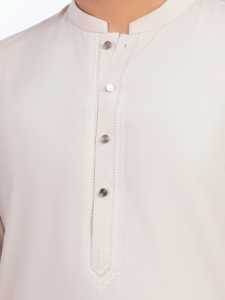 Salwar Kameez élégant pour hommes pakistanais, tenue traditionnelle ethnique musulmane décontractée pour mariage, fête de l'Aïd et usage quotidien - Product Image 3