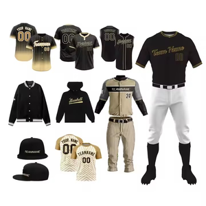 Vente en gros d'uniformes d'équipe de style maillot avec chaussettes, chapeau et sacs à dos maillot de baseball avec logo personnalisé - Product Image 3
