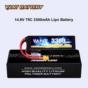 Vant RC bay không người lái LiPo pin 4S 14.8V 3300mAh 75C RC Xe Xe Xe tải RC máy bay trực thăng/FPV - Product Image 6