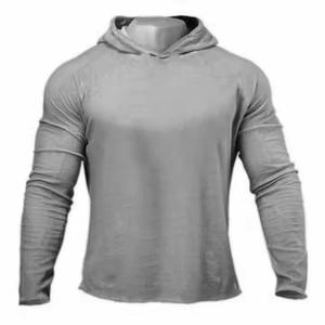 Vente en gros de sweatshirts à capuche personnalisés de haute qualité avec logo 95% coton 5% polyester sweatshirt à capuche à manches longues pour hommes - Product Image 6