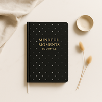 Journal des moments de pleine conscience LABON, carnet relié pour la réflexion sur la pleine conscience, la gratitude quotidienne, le soin de soi et la croissance personnelle
