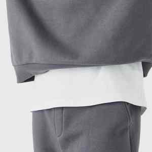 Conjunto Deportivo de 2 Piezas para Hombre, Sudadera con Capucha Extra Grande de Felpa 100% Algodón de 600 Gsm, Pantalones Jogger Holgados, Invierno 2026, Alta Calidad - Product Image 2