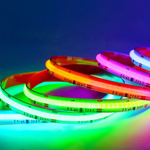 WS2811 Pixel <strong>Programable</strong> COB Led Strip 12V 24V Addressable Multicolor <strong>Programable</strong> Dynamic Smart SPI RGB COB Led Strip Light - Product Image 6