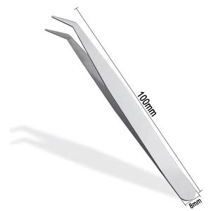 Pince à épiler pointue en acier inoxydable HERMANN MEDITECH HM-ET-207, outil de beauté de précision, pointes fines et lisses, application précise des cils - Product Image 3