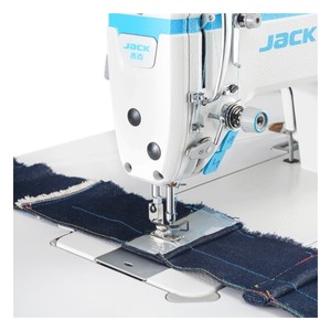 Machine à coudre industrielle informatisée JACK A4B neuve à aiguille simple avec moteur, point noué, lit plat, haute vitesse, avec table - Product Image 5