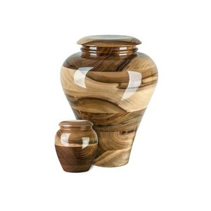 Recuerdo funerario Cenizas Diseño elegante Urnas de cremación para adultos Memorial de madera Cenizas para adultos Urnas de cremación Venta caliente - Product Image 4