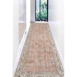 Tapis imprimé floral : Orange, Apaisé, Bohème, Turc, Tendance, Antidérapant, Pour chambre d'enfant, Épais, Personnalisé, Cadeau, Tapis fin non tissé - Product Image 3