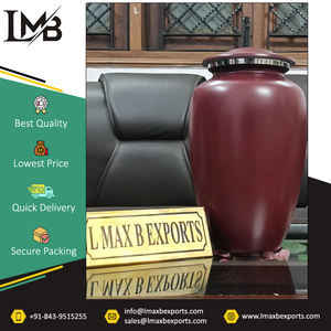 <b>Funeral</b> <b>Supplies</b> High Quality Top Selling Adult Cremation Aluminium Urns for Human Ashes From Trusted Manufacturer - Product Image 4