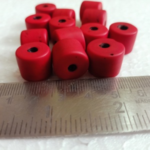 Custom Made <b>Red</b> Old Look Glass <b>Beads</b> with Holes and Stains for Traditional Jewelry Designers <b>Beads</b> Stores Conifer Recfh81000aew - Product Image 4