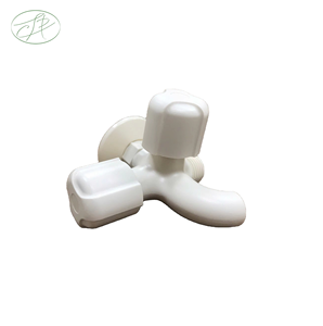 Durable <b>POM</b> Plastic <b>White</b> Cold Water Faucet for Bathroom Modern Design-Customized - Product Image 2