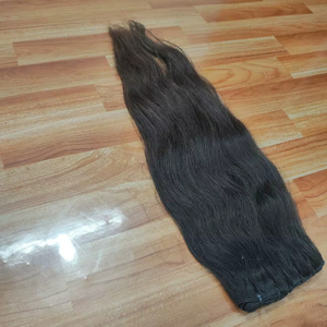 Extensiones de Cabello Indio con Trama Marrón - Product Image 1