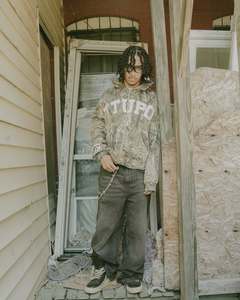 Meilleure vente Camo Hunting Hoodie pour hommes Acid Wash Tactical Leaf Camouflage Hoodie Streetwear Pocket Design - Product Image 1