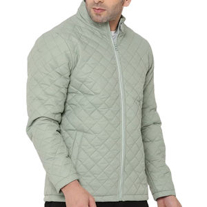 Chaqueta Acolchada Impermeable Ligera de Moda Casual para Hombre, Color Negro, Ropa Larga - Product Image 5