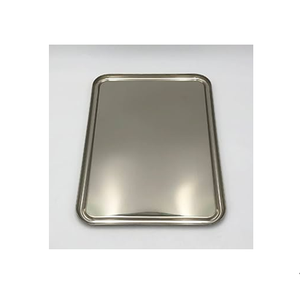 Bandeja de servicio de aluminio con asas para diseño de peces, mesa de centro de sala de estar, bandeja de comida otomana decorativa - Product Image 4