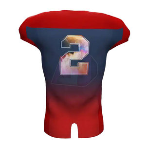 Full Set American Football Uniform with Personalized Number and Name Printing Short Sleeve Breathable for Adults Teams <b>Schools</b> - Product Image 6