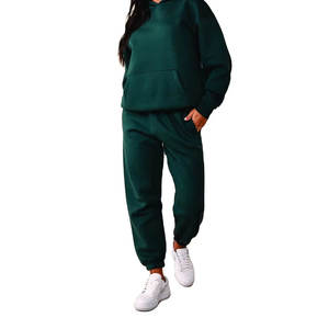 ชุดวอร์มสำหรับผู้หญิงชุดวอร์มสีทึบแห้งเร็วปรับแต่งโลโก้ได้สวมใส่สบายระบายอากาศได้ดี - Product Image 6