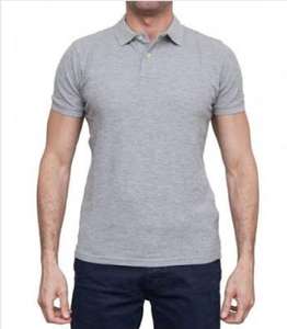 Camiseta de manga corta para hombre, camisa de Color gris, 100% algodón, fabricante directo de fábrica, Polo, precio al por mayor - Product Image 6