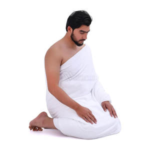 Juego de 2 piezas de algodón Ahram 100% OEM de alta calidad para Hajj y Umrah Ahram para hombres para Haj & Umrah Special - Product Image 3