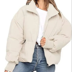 Manteau d'hiver chaud et doux en nylon 100% de haute qualité pour hommes, veste matelassée à capuche épaisse et imperméable pour hommes - Product Image 1