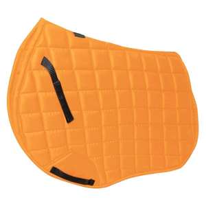 Selle de dressage en satin floral en gros, selle de saut sublimée pour l'équitation, fournitures équestres personnalisées - Product Image 2