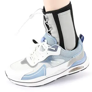 Penyangga pergelangan kaki logam dapat disesuaikan, untuk keseleo, Achilles Tendonitis & Plantar Fasciitis menghilangkan rasa sakit - Product Image 3