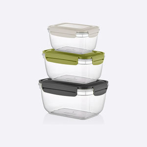Frigoclick PP Injection Fresh <b>Box</b> Set 3 Pcs 550 1000 1800 Ml Food <b>Storage</b> Containers - Product Image 1