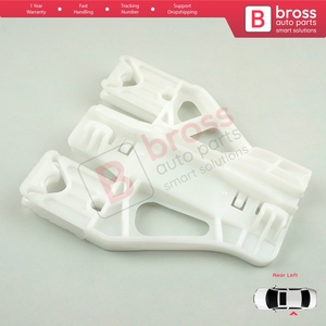 คลิปซ่อมชุดมอเตอร์กระจกหน้าต่างด้านหลังซ้าย รุ่น BWR5001 สำหรับ A4 S4 B8 8K ปี 2008-2015 A1 MK1 8X Q5 SQ5 8R 4/5 ประตู - Product Image 2