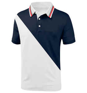 100% coton biologique hommes personnalisé pour polos Logo brodé été doux Piqué T-Shirt respirant tenue décontracté pour solide - Product Image 2