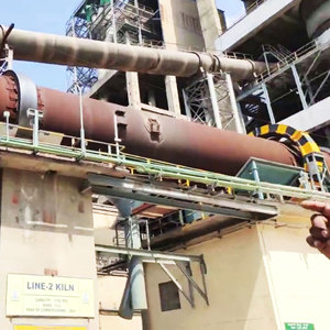 100tpd çimento kireç döner fırın tesisi ekipmanları somali için müşteri/çimento fabrikası ön ısıtıcı ile fırın - Product Image 5