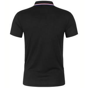 2025 Hot Sale Men's Summer Casual Breathable Comfortable Polo <b>Shirt</b> Men's Solid <b>Color</b> High Quality Short Sleeve T-<b>Shirt</b> - Product Image 2