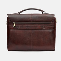 Sac messager vintage en cuir véritable, léger et durable, de luxe, pour ordinateur portable 15 pouces, pour hommes et femmes, sacoche de bureau bandoulière