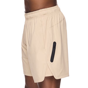 Vente en gros de shorts de basketball en maille avec logo personnalisé à séchage rapide pour le sport et la course à pied à la mode avec poche shorts de gymnastique pour hommes - Product Image 3