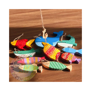 Sculpture de poisson en bois fabriquée à la main décoration de la maison élégante et naturelle prix compétitif - Product Image 5