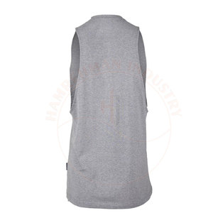 เสื้อกล้ามออกกำลังกายแขนกุดสำหรับผู้ชายเสื้อกล้ามเล่นกีฬากล้ามเนื้อโพลีเอสเตอร์ - Product Image 6