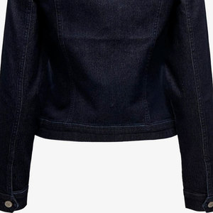 Nueva llegada más tamaño personalizado multicolor Jeans abrigo chaqueta suelta mujer chaqueta de mezclilla para damas - Product Image 5