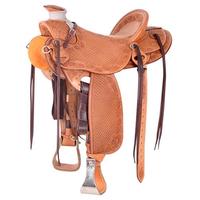 Meilleure Vente BS International NA53 Selle de Course Anglaise de Luxe en Cuir Pur Fait Main de Qualité Supérieure sur Mesure avec Bridon et Boîte