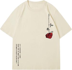 Unisex Summer Graphic Tee Oversized Harajuku Top with Hipster Printed Design Casual Mens <b>Tshirt</b> Made of <b>Polyester</b>/Cotton - Product Image 6
