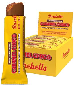Barres protéinées moelleuses Barebells Caramel Choco - 12 unités - Product Image 1