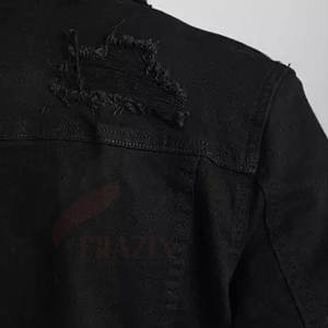 Venta al por mayor ligero 100% algodón strass chaqueta cómodo y duradero material strass detalle - Product Image 6