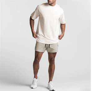 Camisetas estampadas OEM para hombre con tela de algodón, camisetas personalizadas para hombre, ropa deportiva para gimnasio, camisetas para hombre - Product Image 6