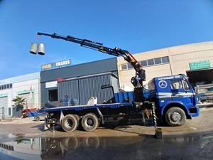 เครนยกขารถบรรทุกไฮดรอลิก7ตันสำหรับเครื่องจักรก่อสร้าง - Product Image 5